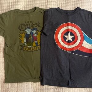 2 Boys’ Old Navy Character SS Tees